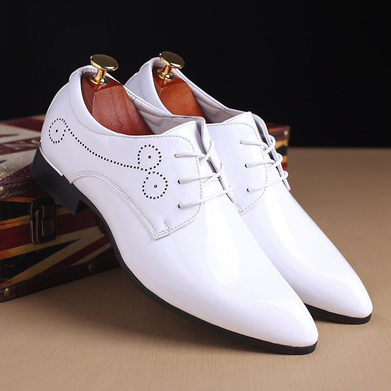 Men’s Business Casual Leather Slip-On Driving Shoes – Black Men Leather Shoes Men Business Casual Dr | Ectron Online
