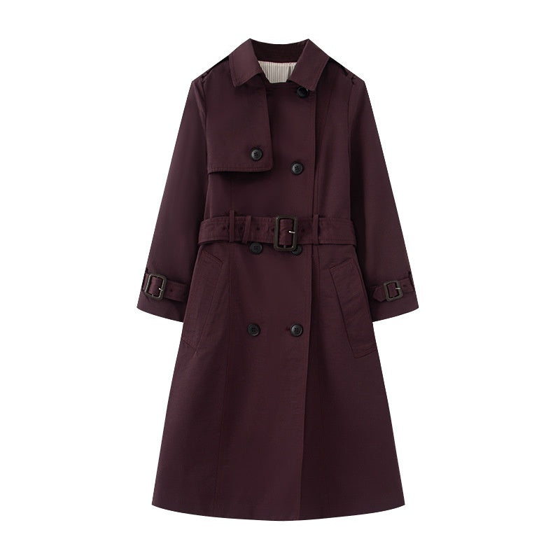 Mid-length British Trench Coat - Classic & Timeless Style Trench Mid-length British Trench Coat | Ectron Online
