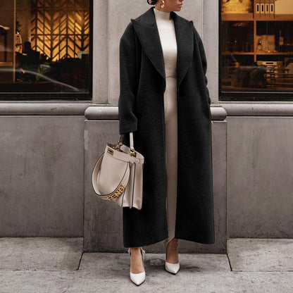 Women's Warm Plush Lapel Jacket | Soft Long-Sleeved Winter Coat Warm Jacket Long-sleeved Lapel Women's P | Ectron Online