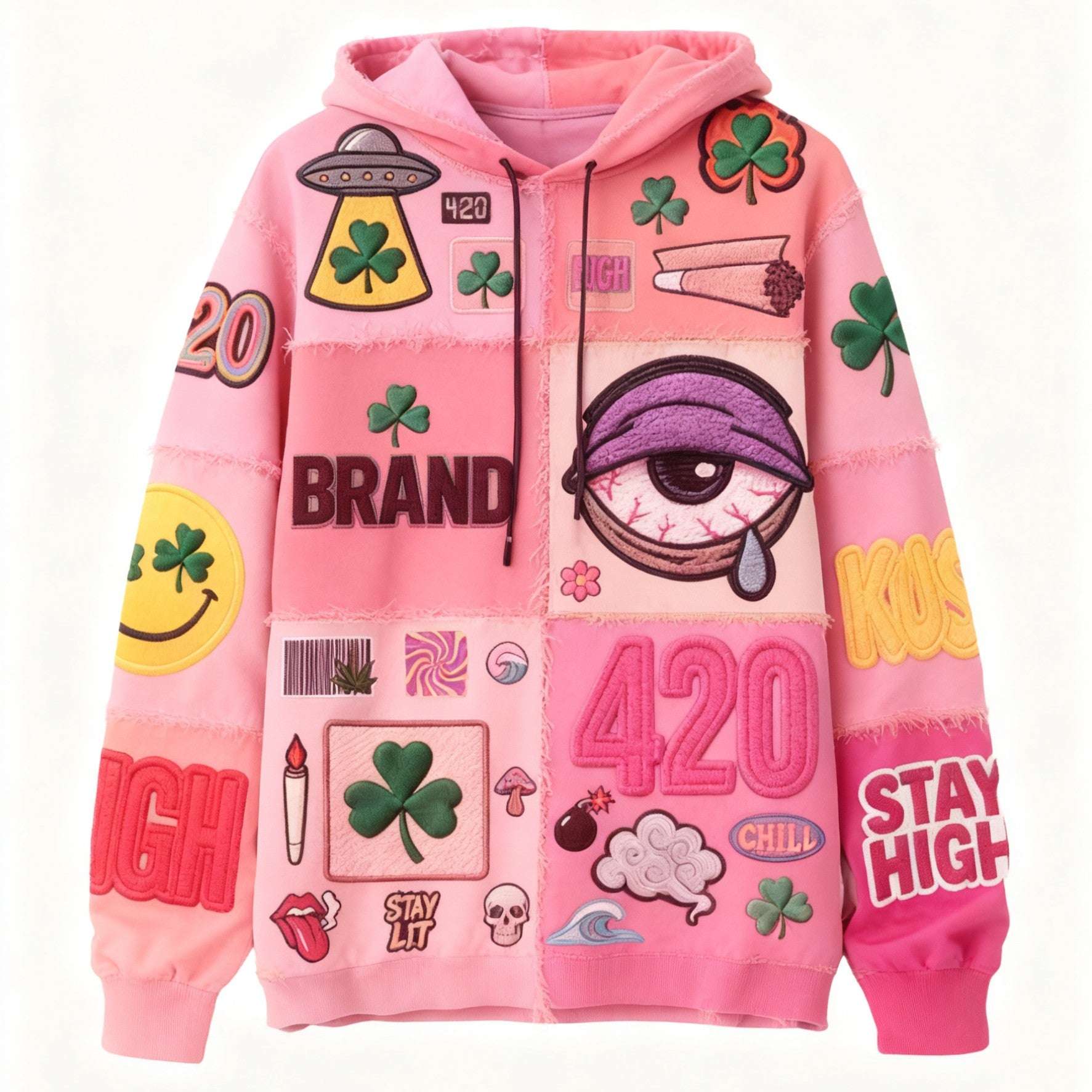 Fashion Casual Printed Polyester Sweater Fashion Casual Printed Polyester Sweater | Ectron Online