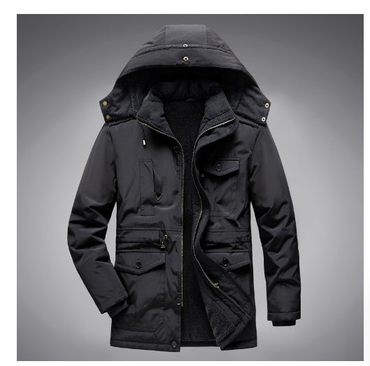 Cotton Coat with Lambswool Liner Lambswool Liner Cotton Coat Jacket | Ectron Online