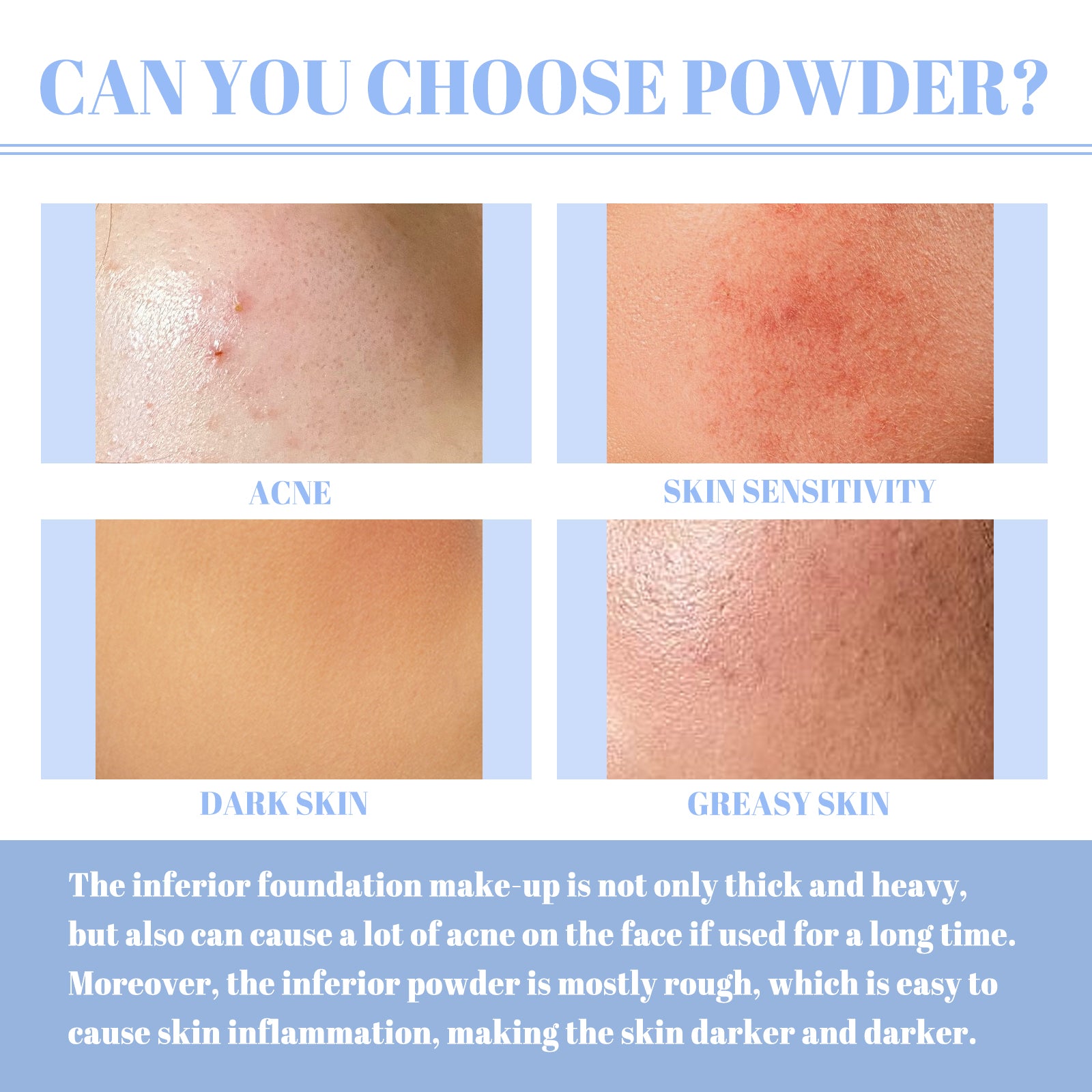 OUHOE Long-lasting Finishing Compact