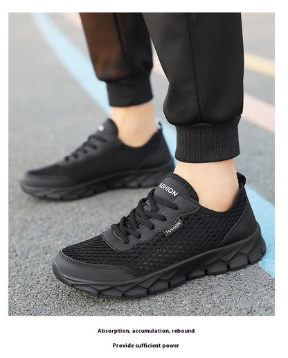 Summer New Style Mesh Shoes Breathable Casual Sports Shoes Men