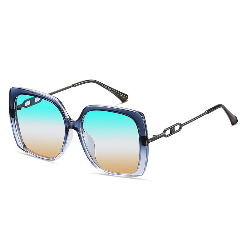 Women's Polarized Driving Sunglasses – Large Metal Frame Large Framed Metal Polarized Sunglasses | Ectron Online