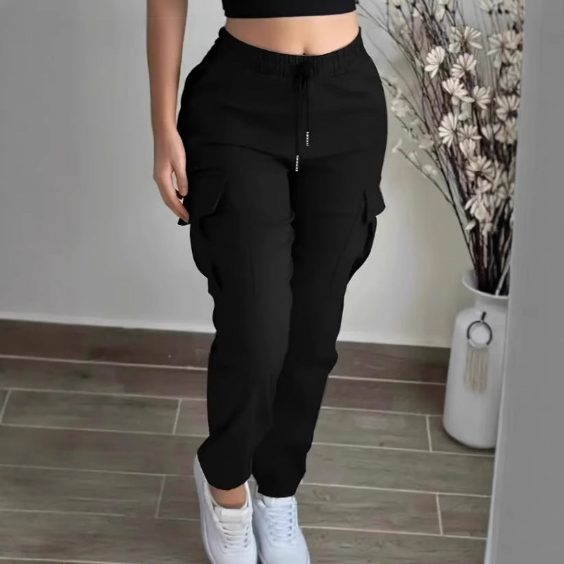 Women's Mountaineering Cargo Trousers Mountaineering Fashion Drawstring Women' | Ectron Online