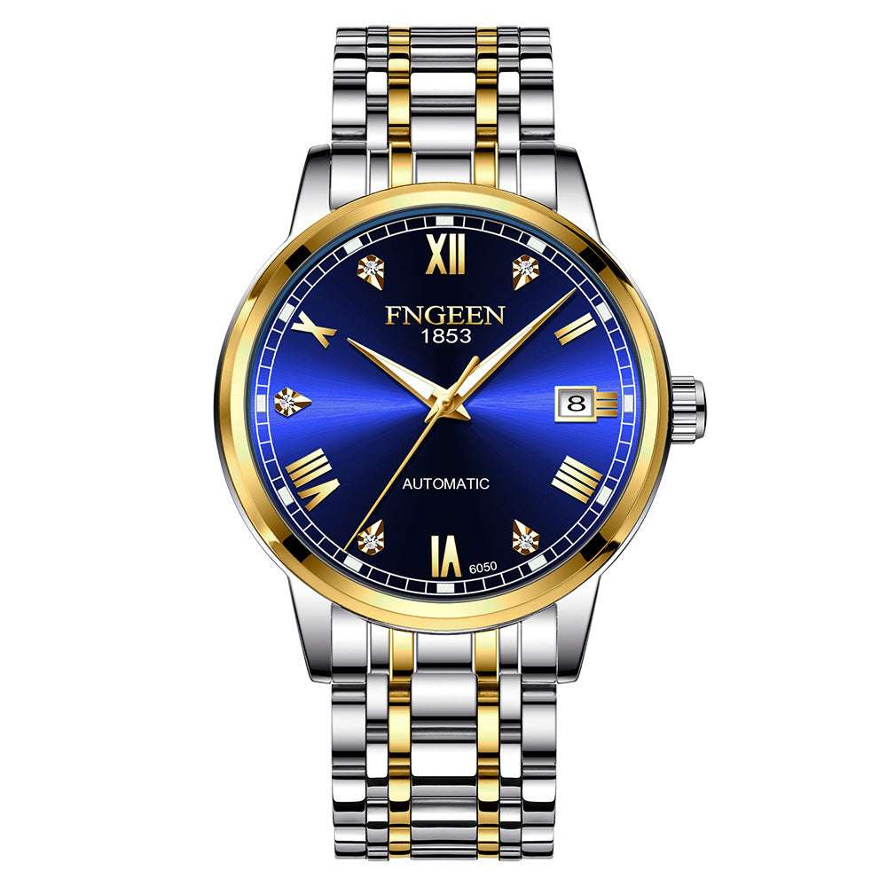 Automatic Mechanical Watch – Waterproof, Luminous Steel Strap Watches | Ectron Online