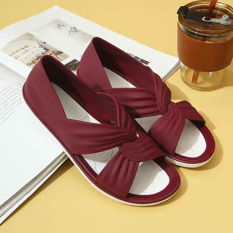 Flat Casual Women's Summer Flat Sandals Slippers Flat Casual Women's Summer Flat Sandals | Ectron Online