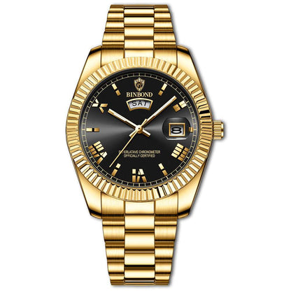 Men's &amp; Women's Blue Quartz Business Watch Set Blue Quartz Watch Couple Business Watch | Ectron Online