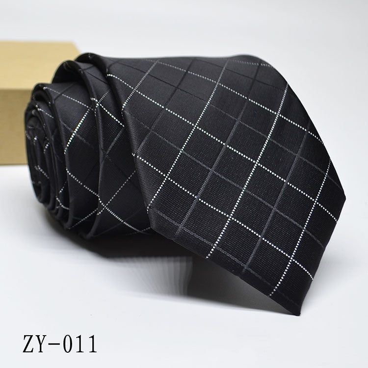 New Men's Hot Sale 1200D Striped Tie Men's Tie | Ectron Online