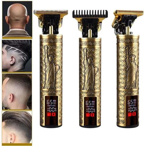 Pro Cordless Hair Clippers & Beard Trimmer Kit - USB Rechargeable