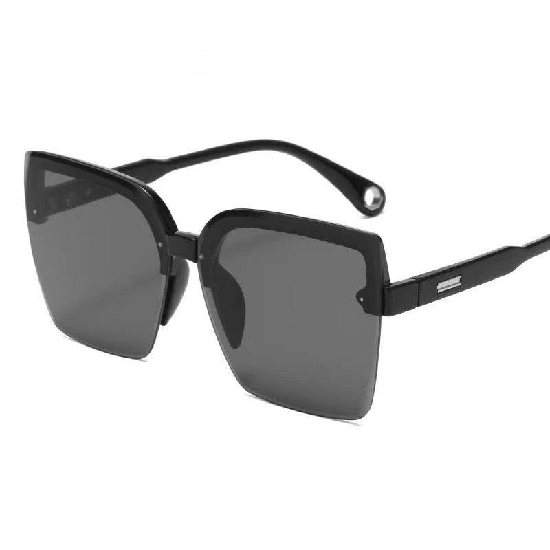 Europe And The United States Street Shot Ins Wind Big Square Sunglasses