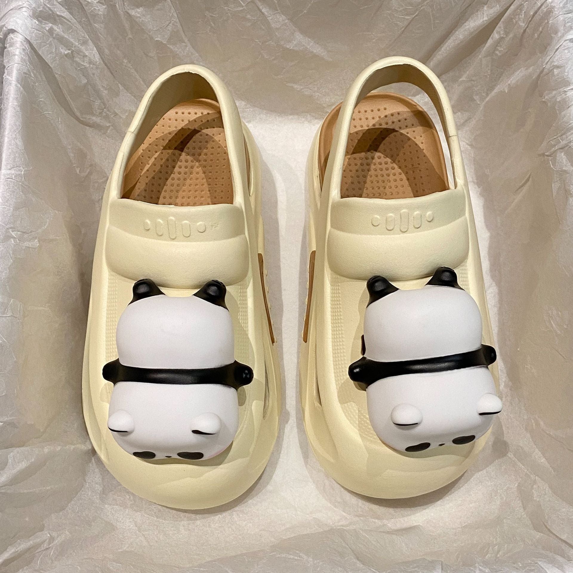 2024 Cute Slipper With Panda Lamp Summer Sandales Femme Light Funny Woman Slippers Shoes Women 2024 Cute Slipper With Panda Lamp Summer | Ectron Online