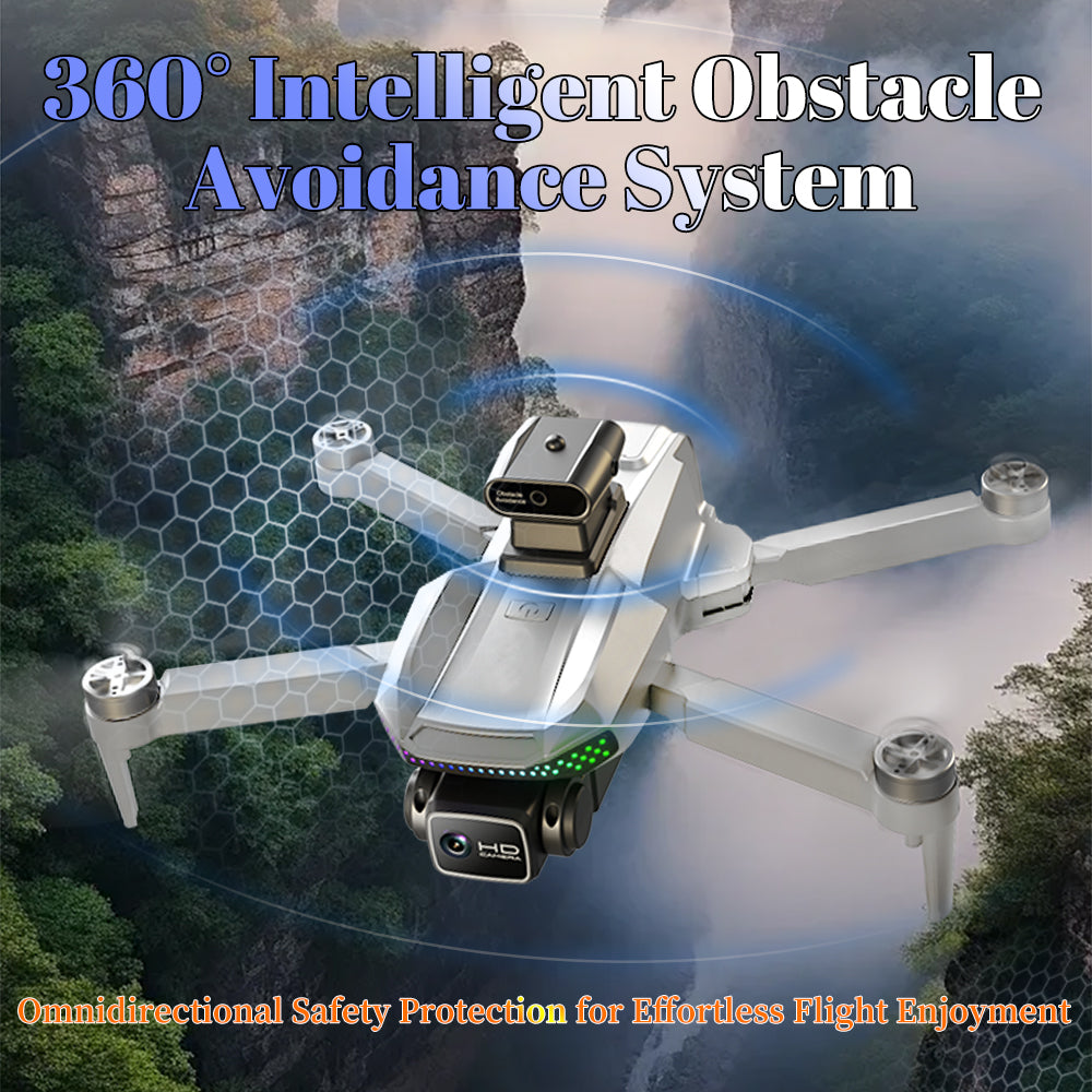 S50 PRO GPS Drone with 4.5" Screen Remote | 6K HD & Obstacle Avoidance