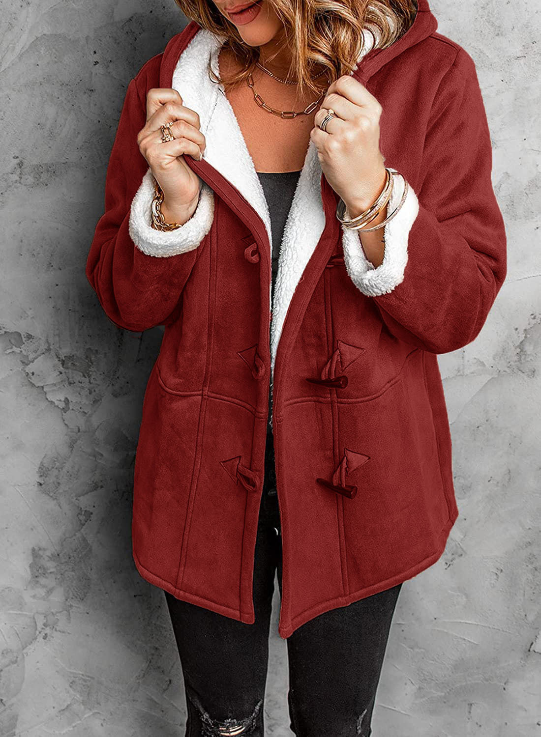 Women's Mid-length Windbreaker Coat Coat Warm Top