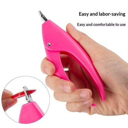 Crystal Light Therapy Extension Shaping Scissors Fake Nail Clippers Nail File Straight Scissors Manicure Tools