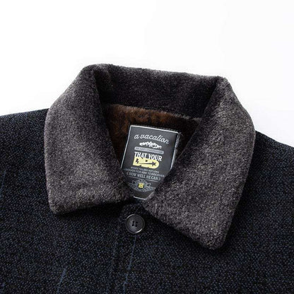 Daddy Fleece-Lined Thickened Chenille Cotton Padded Coat