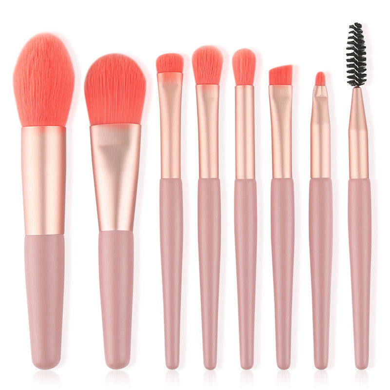 Morandi 8-Piece Makeup Brush Set Makeup Tool Morandi 8-Pack Makeup Brush | Ectron Online