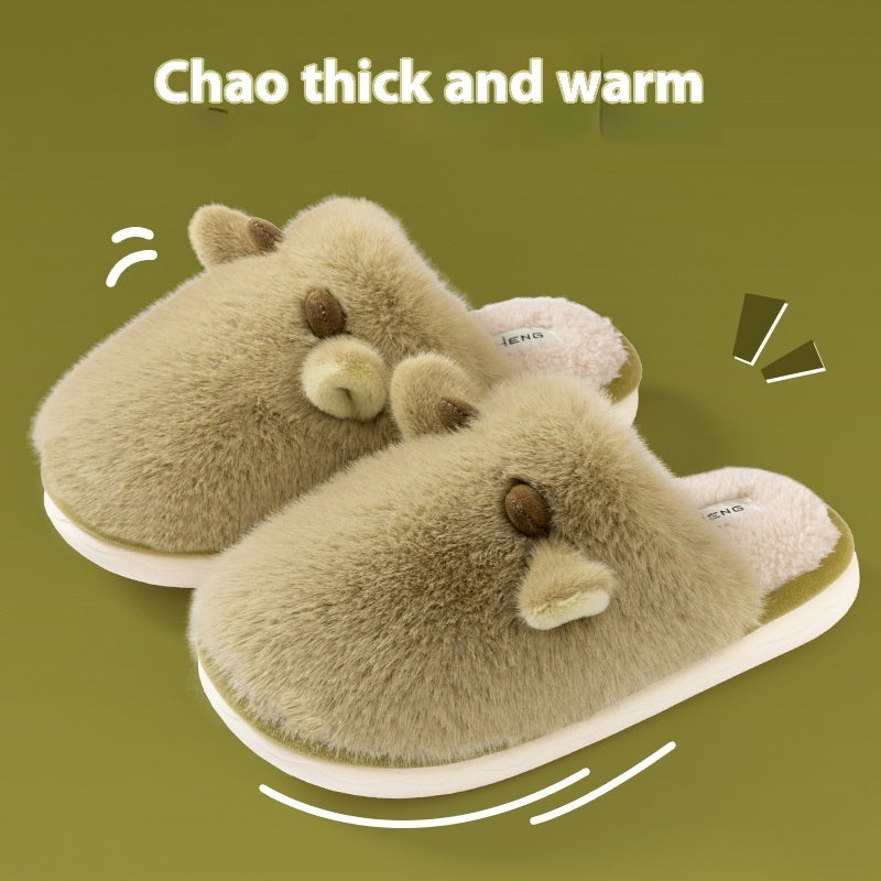 Autumn & Winter Warm Indoor Shoes – Non-Skid Floor Comfort New Autumn And Winter Interior Home No-s | Ectron Online