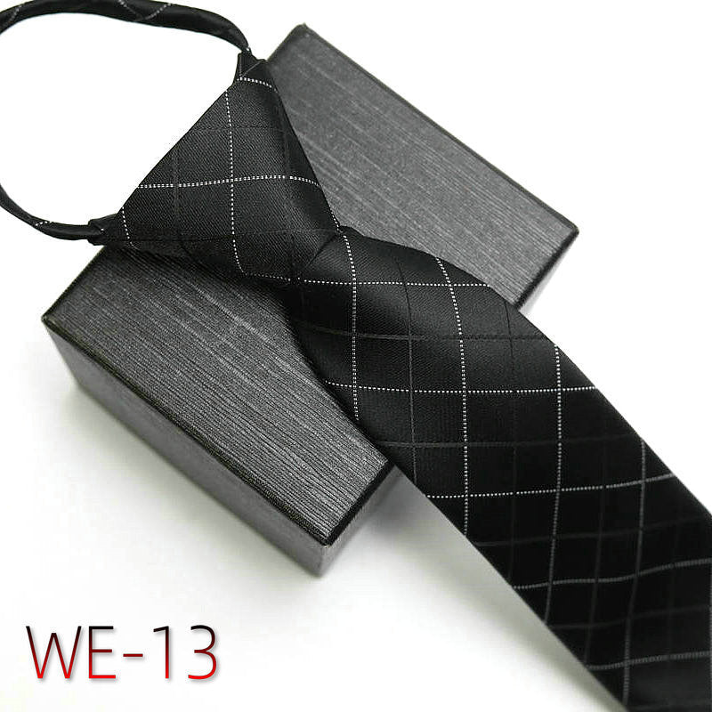 Men's Fashion Casual Zipper Suit Tie