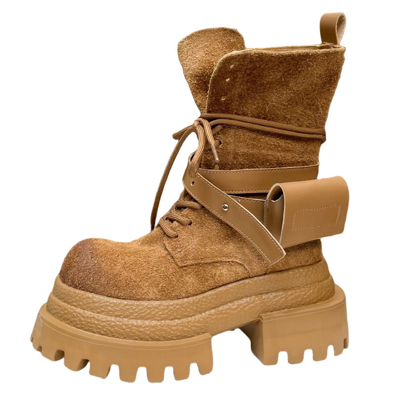 New Women's Suede Martin Boots