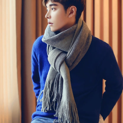Men Scarves Can Match Colors Fashion Men's Scarves | Ectron Online
