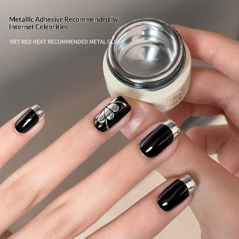 Japanese-style Liquid Mirror Metallic Gel Polish