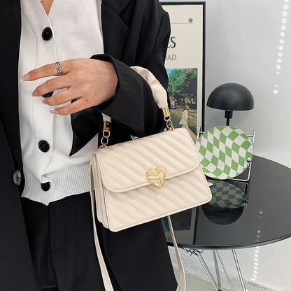 Women's Fashion Chain Shoulder Bag - Love Metal Design Handbag Women Handbags Fashion Chain Shoulder Ba | Ectron Online