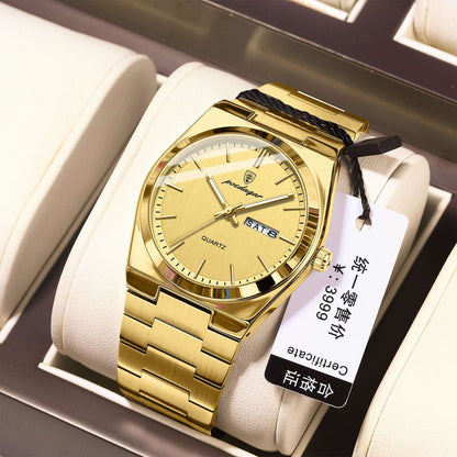 Men's Ultra-Thin Waterproof Watch Ultra-thin Men's Watch Waterproof Lumino | Ectron Online