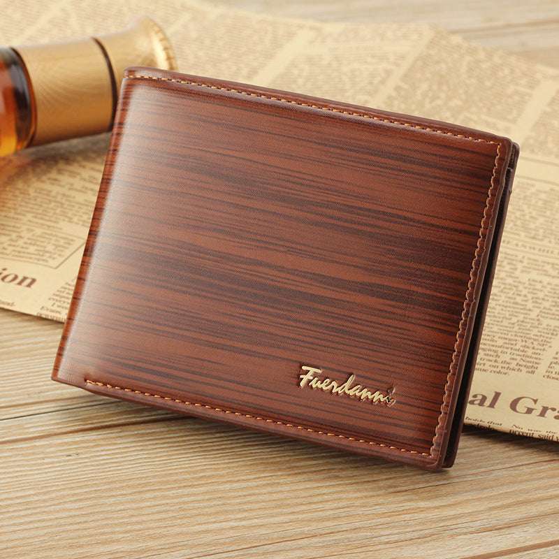 Men's Glossy Short Wallet Men's Wallet Short Wallet Glossy Wallet | Ectron Online