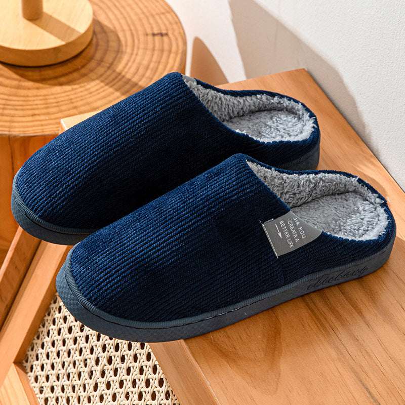Non-Slip Cotton Slippers – Wear-Resistant Indoor Home Comfort Home Indoor Wear-resistant Non Slip Cott | Ectron Online