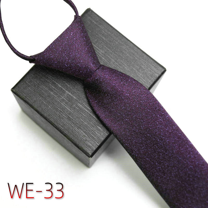 Men's Fashion Casual Zipper Suit Tie