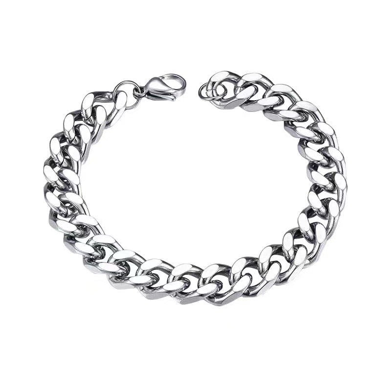 Fashion Personality Cuban Chain Bracelet Men