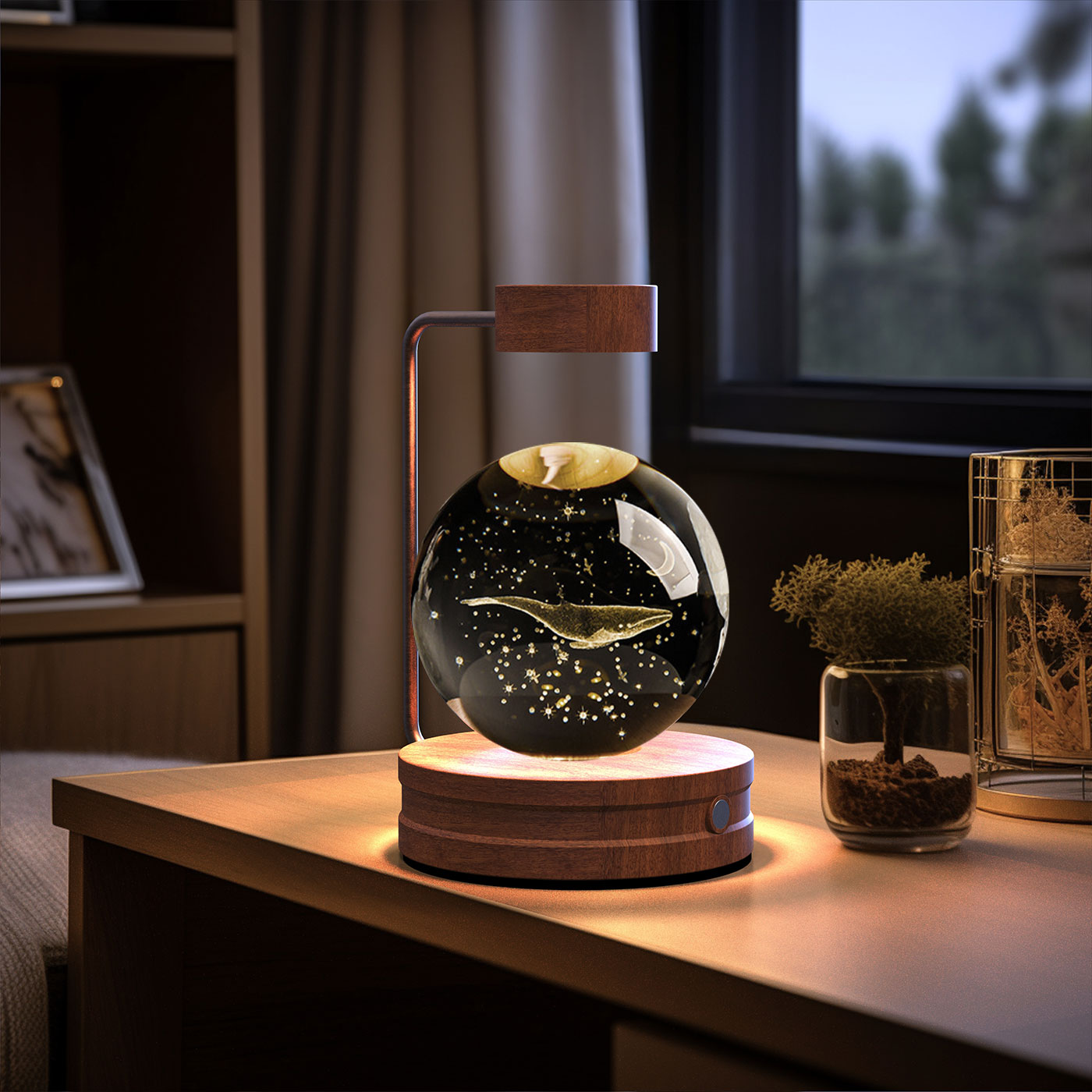 Crystal Ball Cosmic Dinosaur Night Light Crystal Ball Cosmic Dinosaur Indoor Nigh | Ectron Online