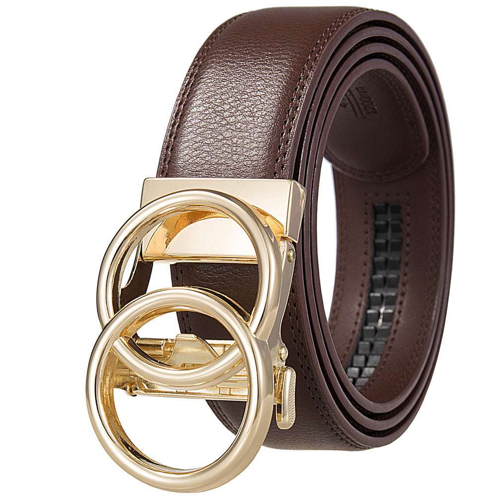 Men's Fashion Comfort Click Belt - Automatic & Cowhide Men's Fashion Comfort Click Belt | Ectron Online
