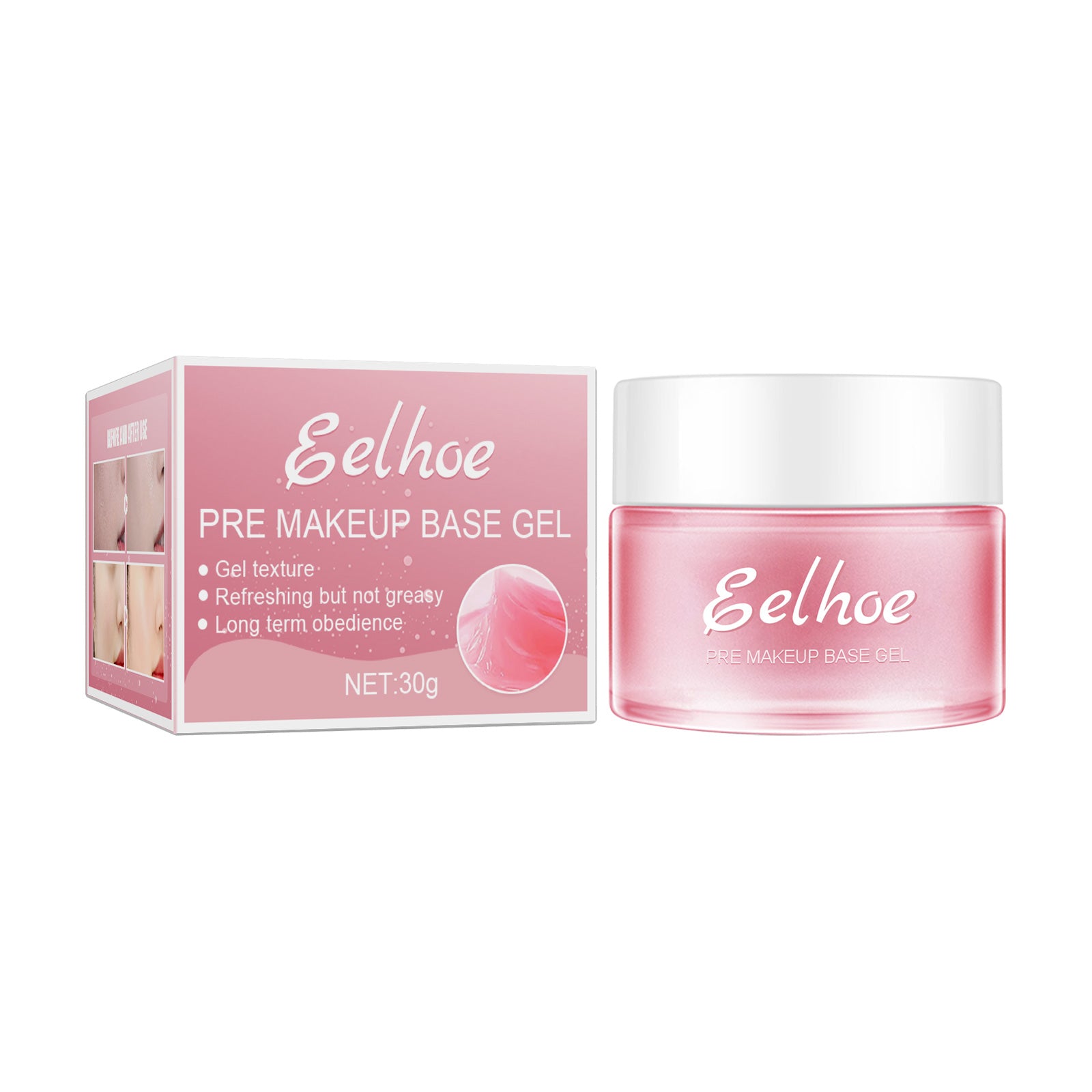 EELHOE Makeup Base Gel - Moisturizing & Firming Face Primer Gel