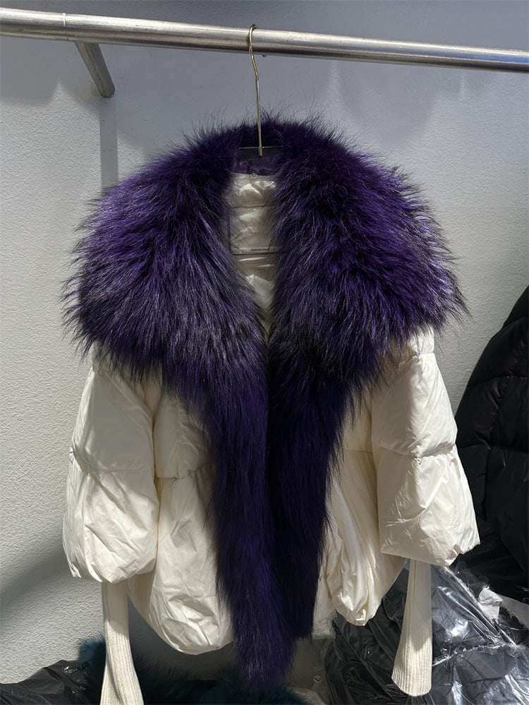 Women's Niche Design White Duck Down Jacket White Duck Down Jacket Niche Design Wome | Ectron Online