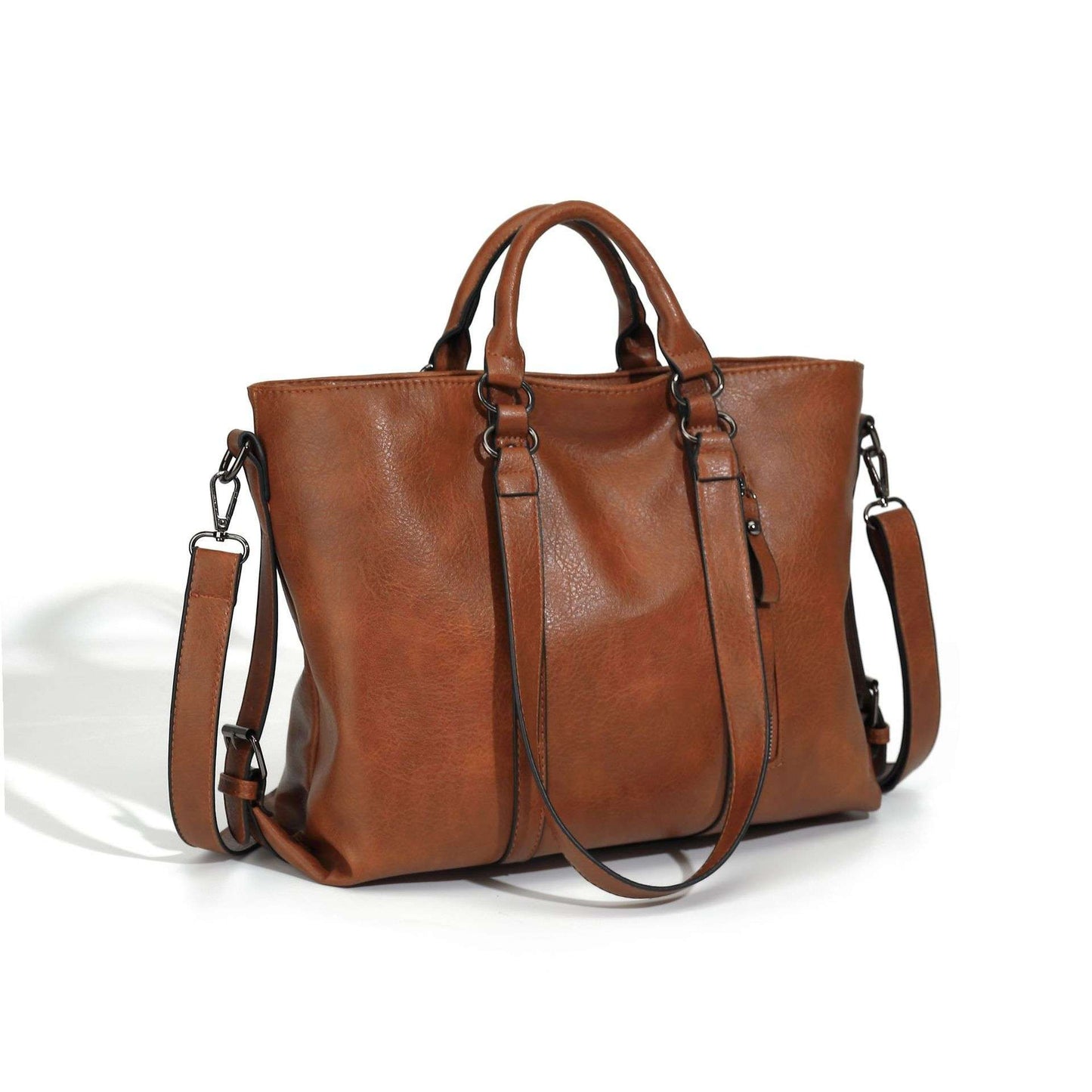 Comfortable & Chic: Portable Leather Totes