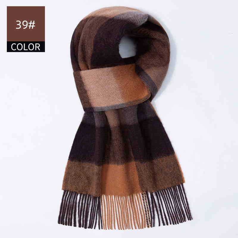 New Men's Cashmere Scarf Winter New Men's Cashmere Scarf | Ectron Online