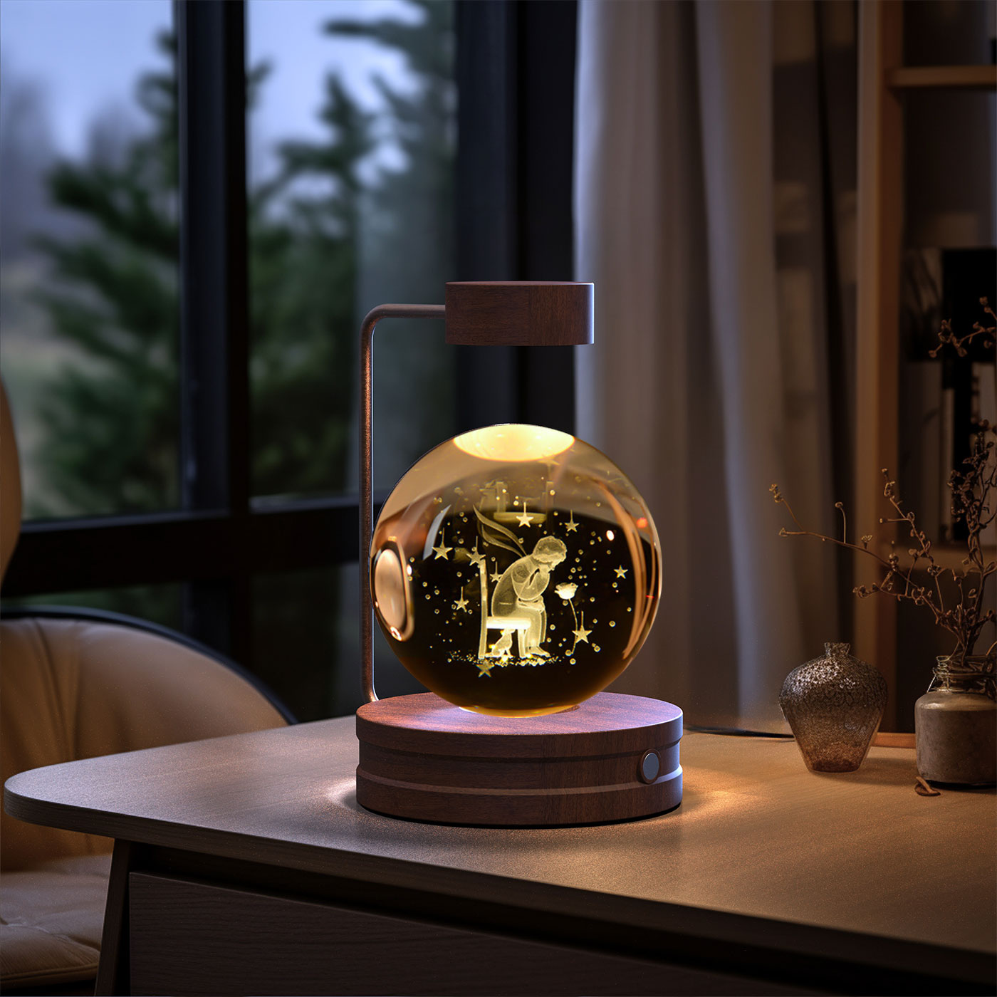 Crystal Ball Cosmic Dinosaur Night Light Crystal Ball Cosmic Dinosaur Indoor Nigh | Ectron Online