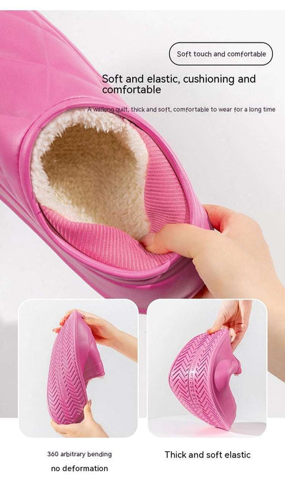 Thermal Cotton Slippers – Bag Heel Indoor & Outdoor Casual Shoes Thermal Cotton Slippers Bag Heel Indoor | Ectron Online