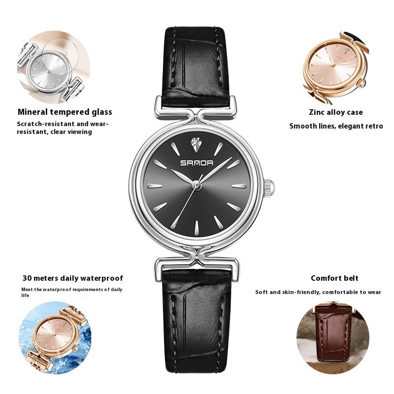 Women's Retro Mesh Strap Watch - All-Matching Women's Retro Mesh Strap Watch Outdoor A | Ectron Online