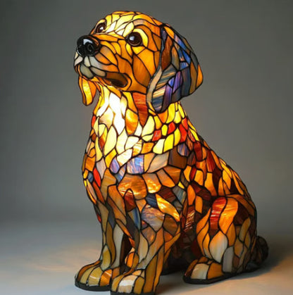 Colorful Strange Dog Lamp