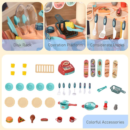 Kids Kitchen Food Stand Kids Kitchen Food Stand with Play Food | Ectron Online