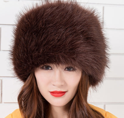 Fur hat fox fur hat