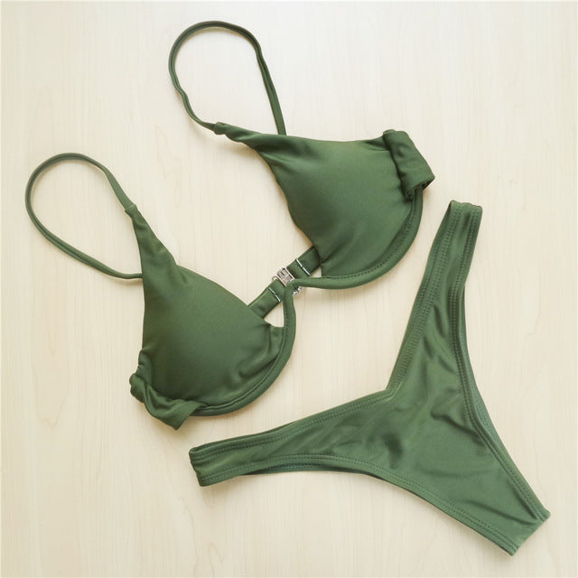 Sexy Women Bikini Beachwear Push-up Swimwear Sexy Women Bikini Beachwear Push-up Swim | Ectron Online