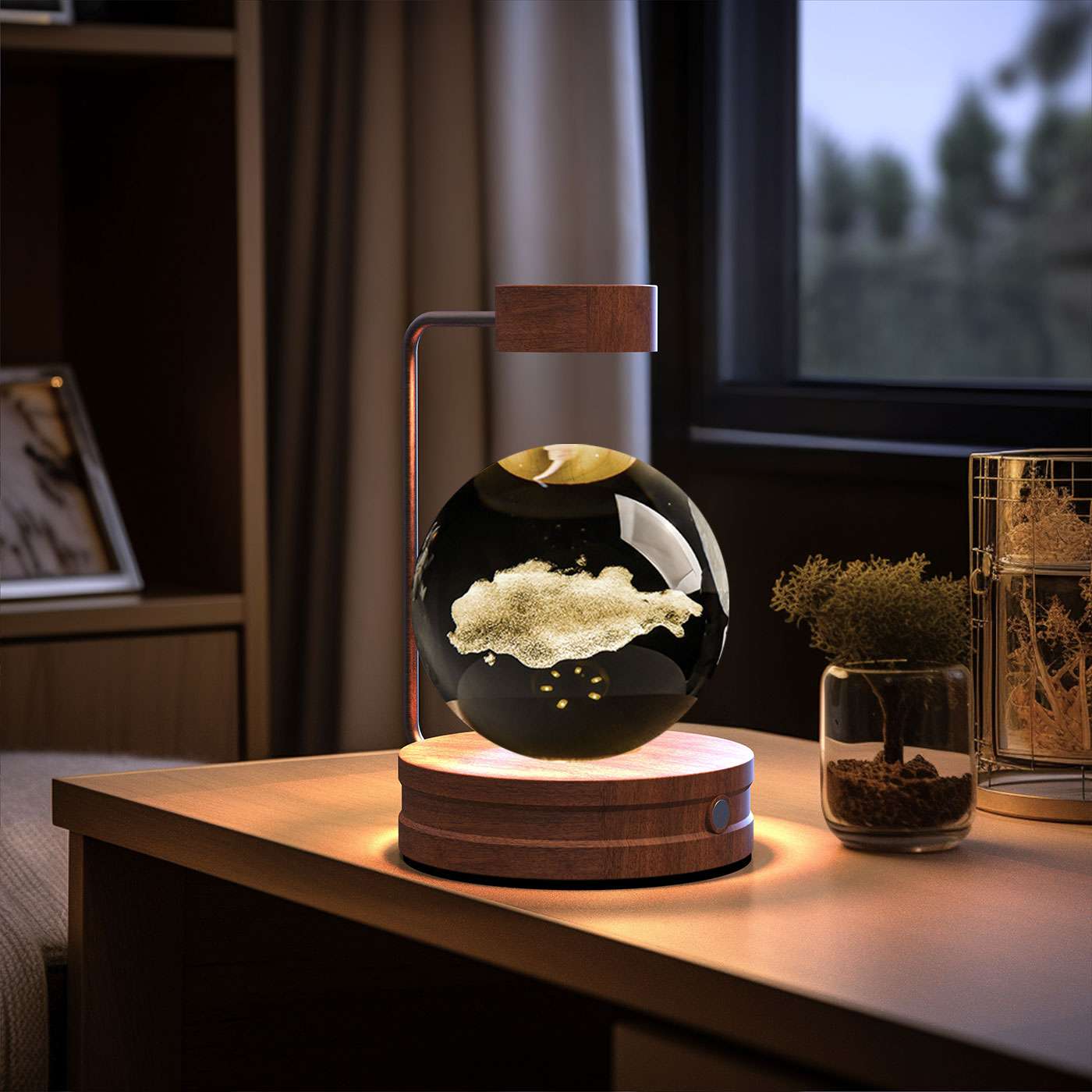 Crystal Ball Cosmic Dinosaur Night Light Crystal Ball Cosmic Dinosaur Indoor Nigh | Ectron Online