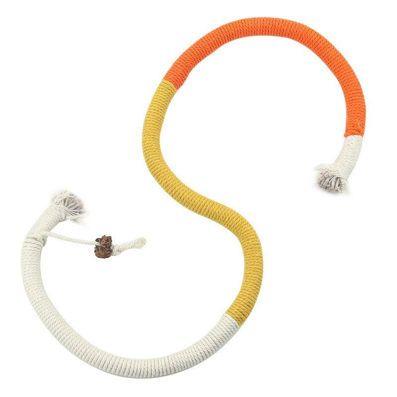 Bite Rope Self-Relieving Catnip Toy – Bite-Resistant Cat Teaser Bite Rope Self-Hi Relieving Stuffy Catni | Ectron Online