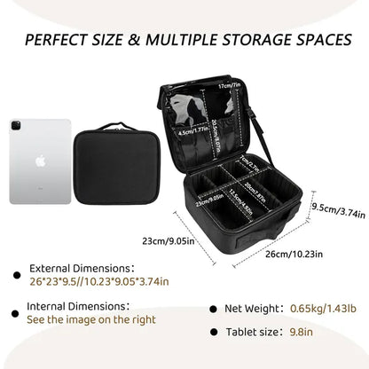 Professional Travel Cosmetic Bag Travel Cosmetic Bag, Women's Portable Co | Ectron Online