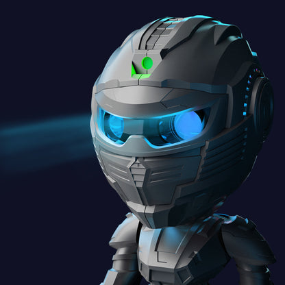 Mecha Samurai Starry Sky Projector - Custom Ambient Night Light