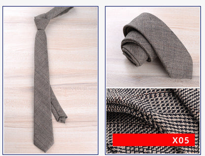 Wool Tie Men Formal Wear England